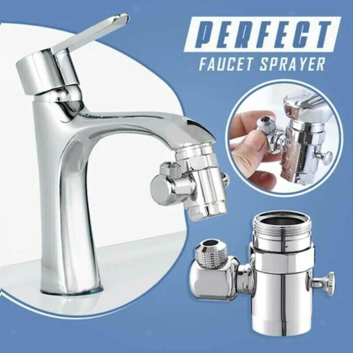 Stainless Steel Splash Filter Faucet Adjustable Nozzle for Wash Basin Tap