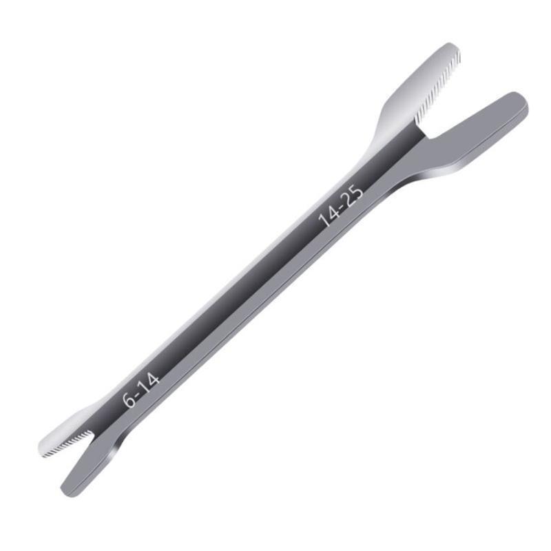 All-in-1 Steel Wrench Metric 6mm - 25mm Less Effort Spanner Non Slip for Repair