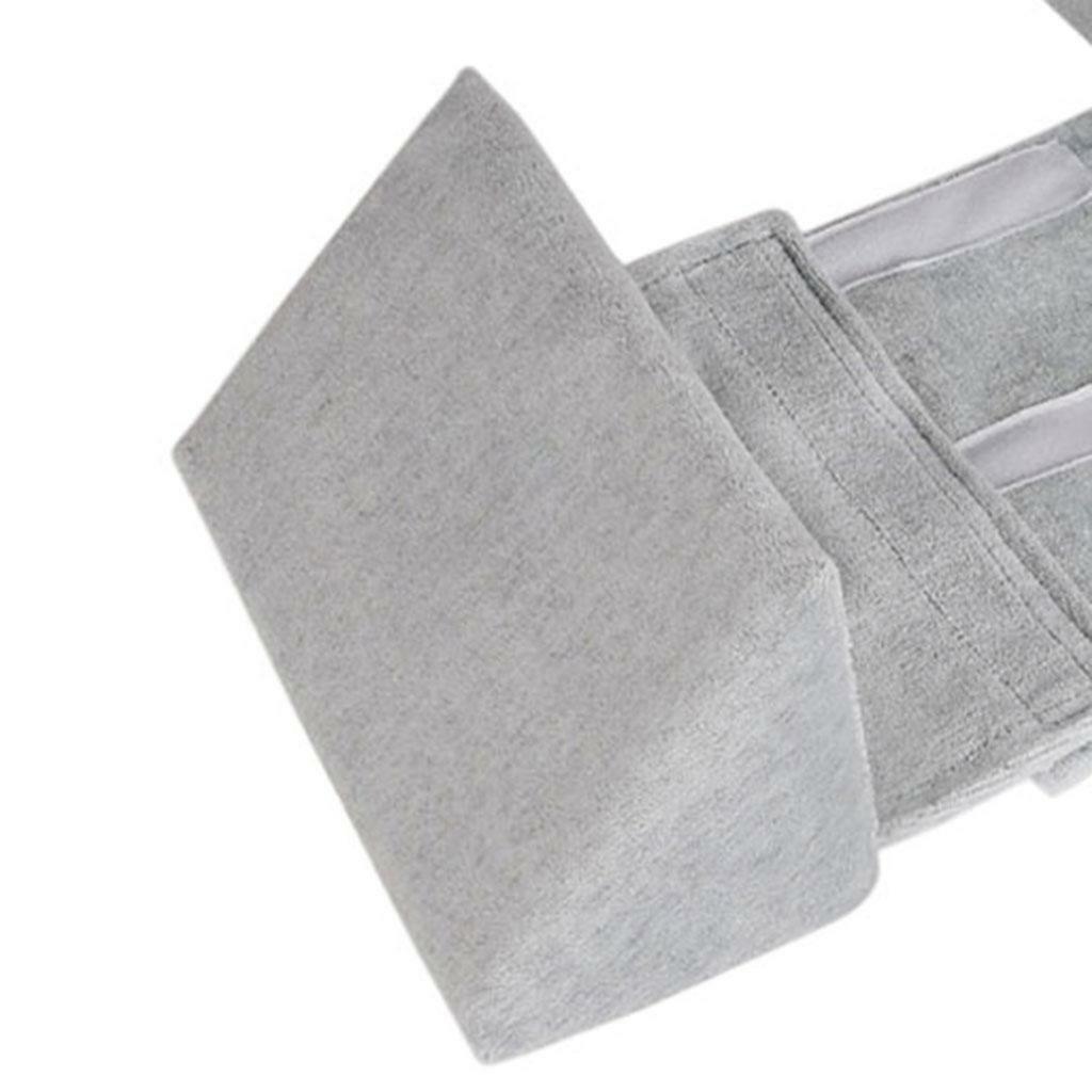 Side Sleeping Pillow Triangle Easy Cleaning for Newborn Infant  Grey