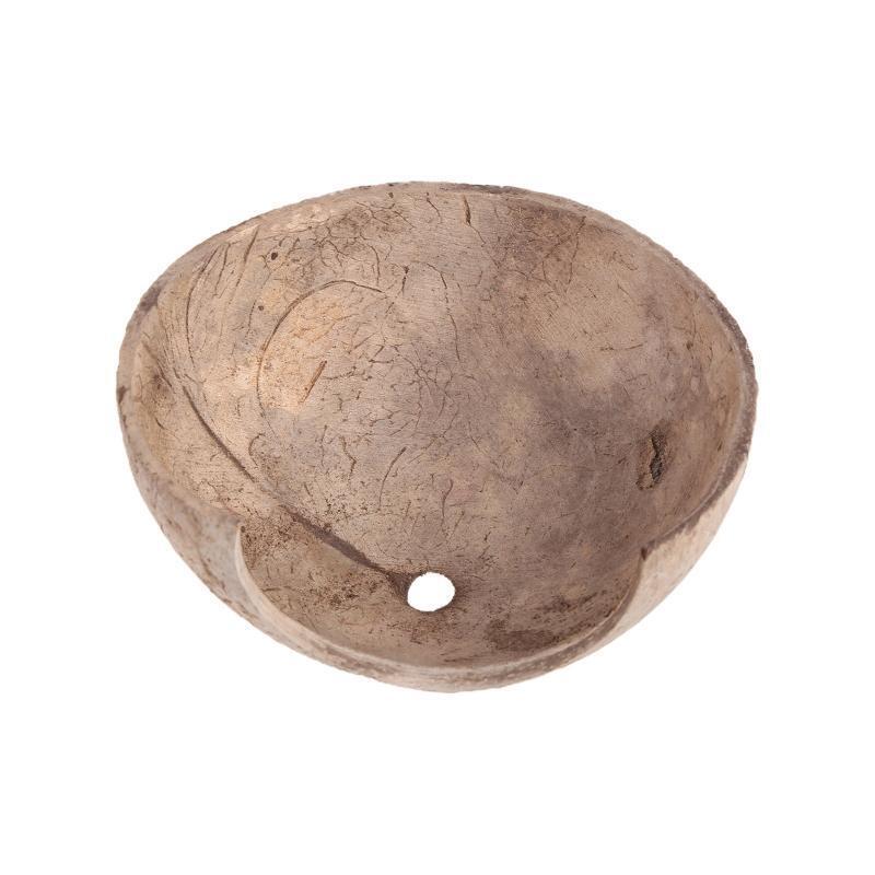 Reptile Aquarium Ornament Coconut Shell Reptile Hiding Cave for Lizard Tortoises