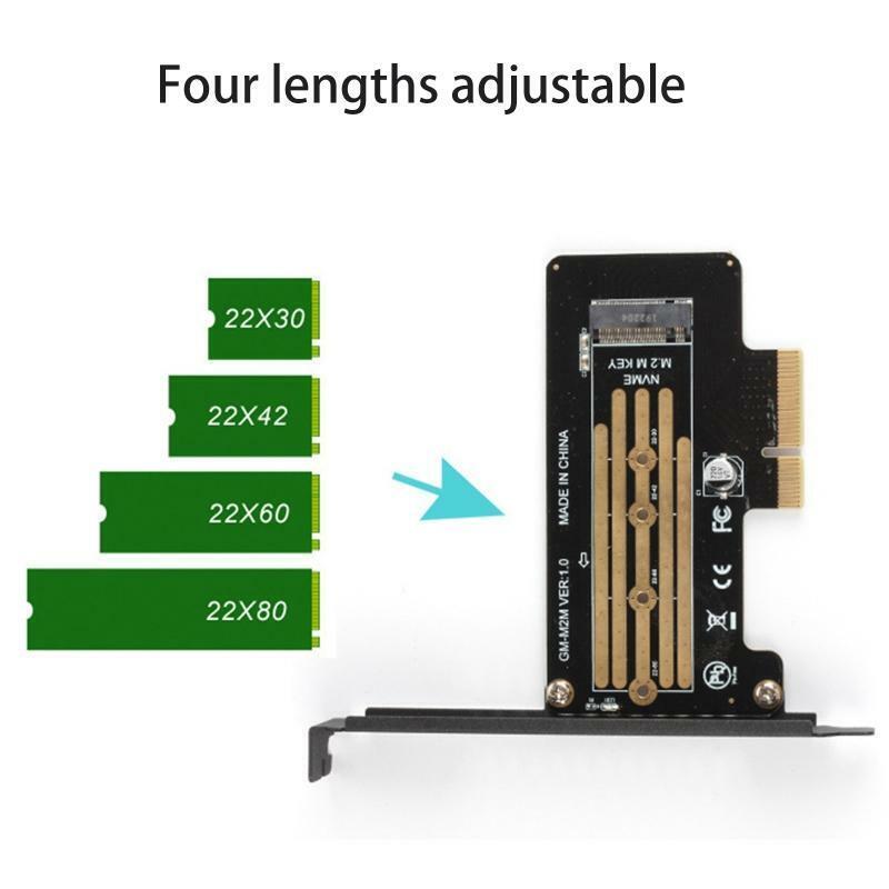 NGFF M.2 M-key NVME Ultra High Speed SSD Adapter Board for Rotary Desktop PCI-E