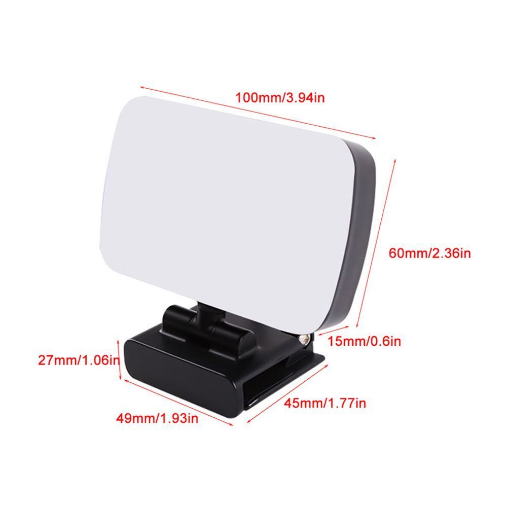 Streaming Conference Vlog Photography Selfie Lamp Video Light LED Fill Light