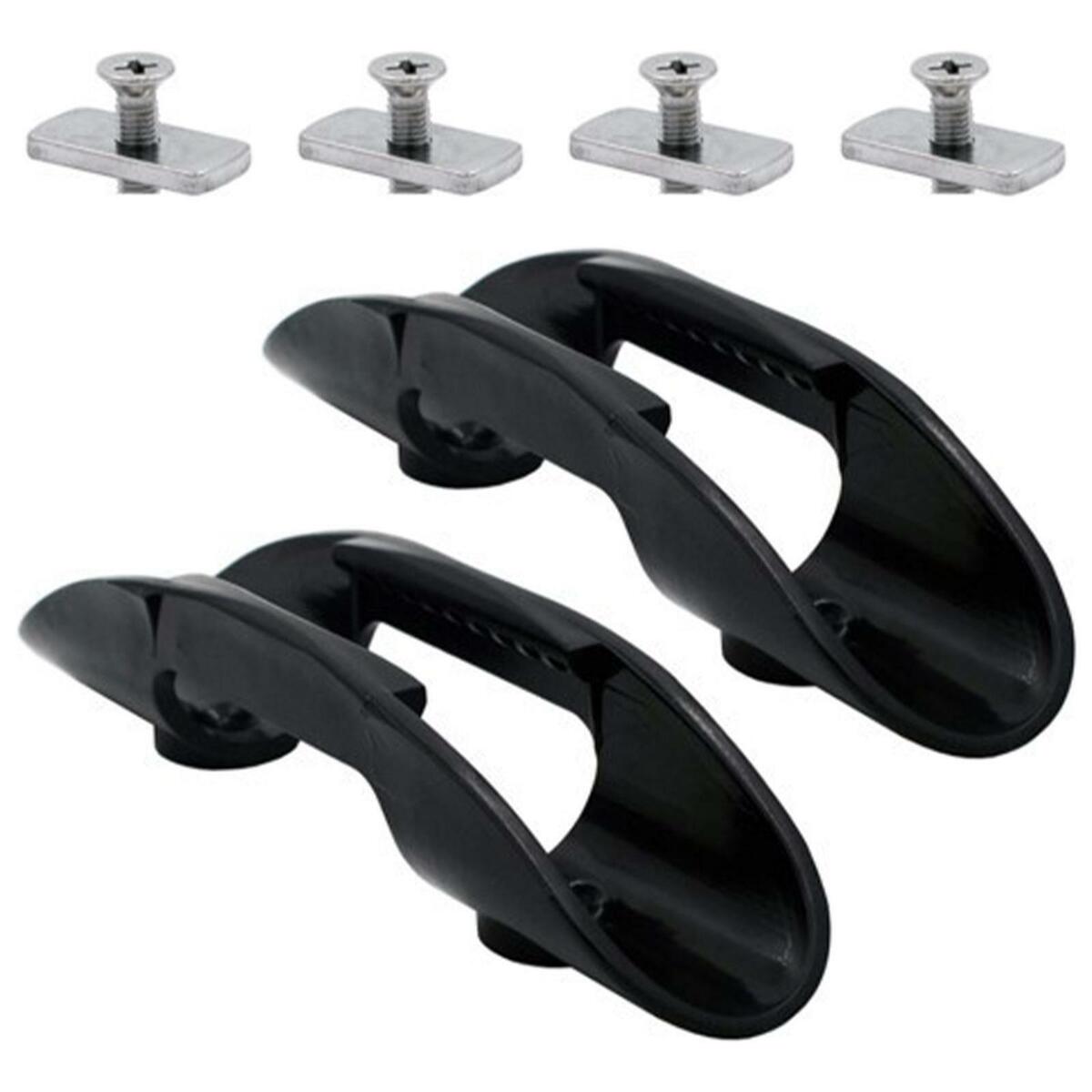2Pcs  Holder  Oars Keeper Marine  W/ Screws & Gasket