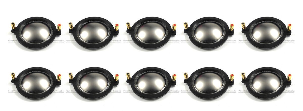 10x  Diaphragm for B&C DE900 DE900TN 74.5mm Horn Driver Tweeter 8 ohm ALR Wire