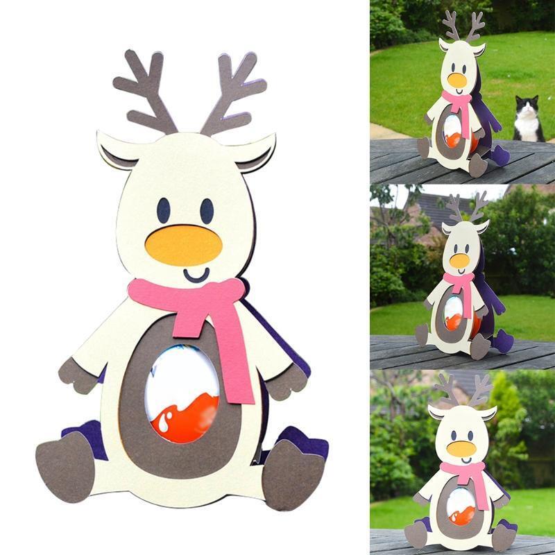 Christmas Reindeer Chocolate Metal Cutting Dies Stencil DIY Scrapbooking Album