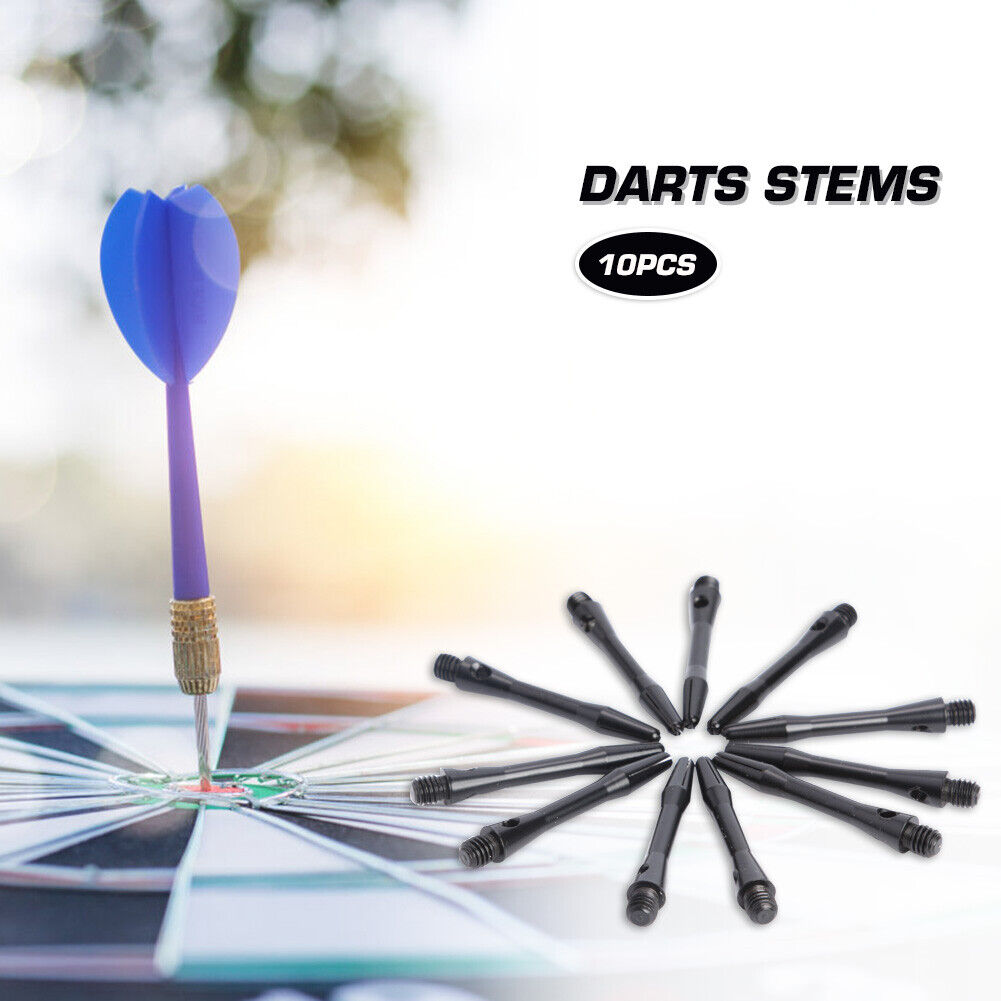 10pcs Darts Stems Aluminum Alloy Darts Poles Rods Shafts Harrows (35mm)