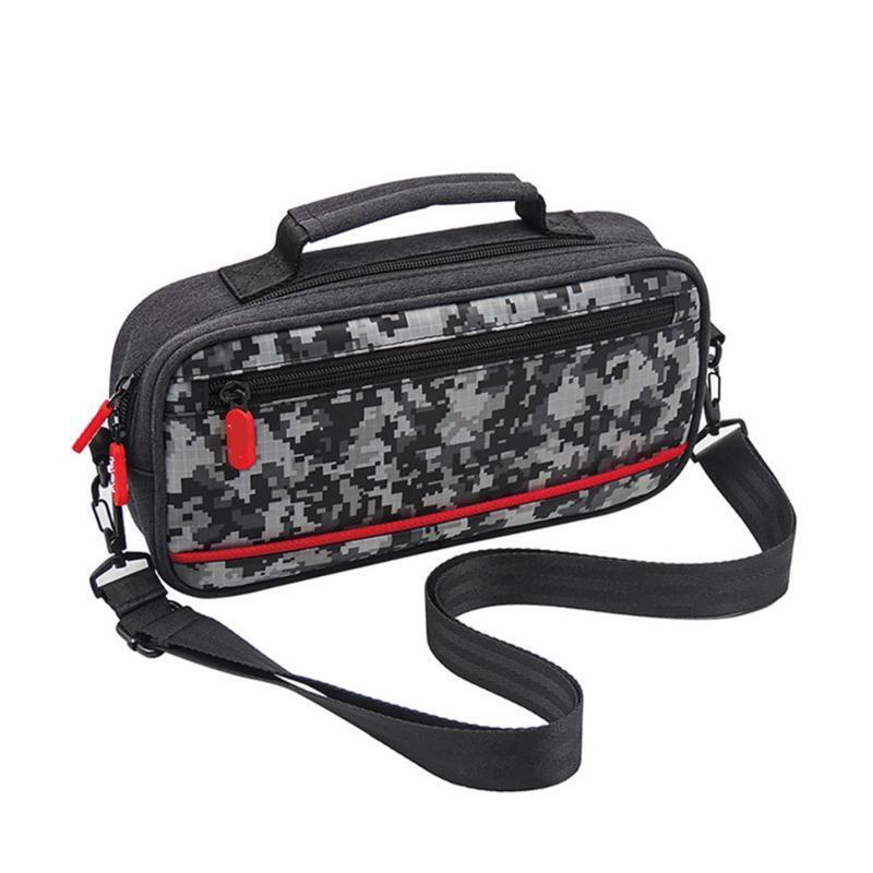 Portable Camouflage Tote Bag Storage Handbag Carry Case for Switch & NS Lite