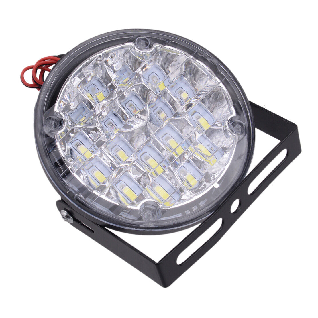 2pc 18LED Round Car DRL Driving Daytime Running Fog Light Day Work Lamp 12V