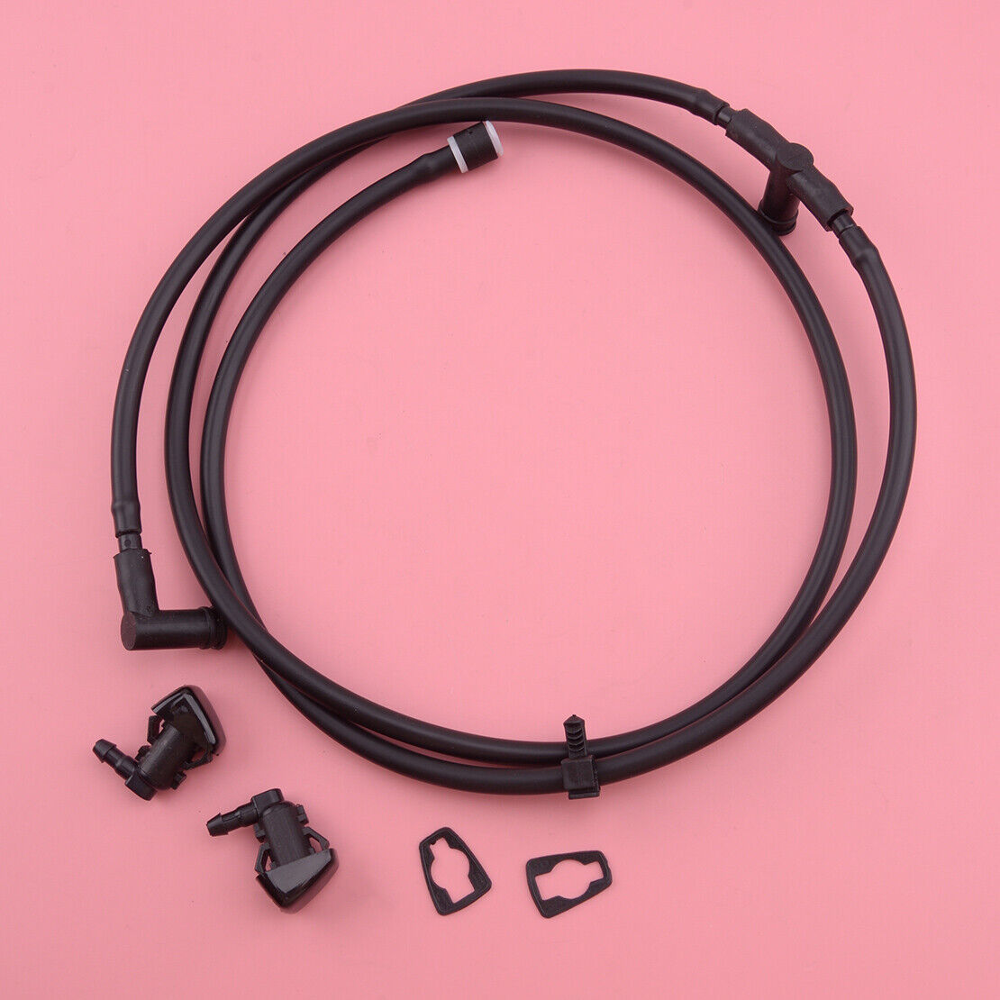 Windshield Washer Hose &2 Washer Jet fit for Ford F-250 F-350 Super Duty 11-16