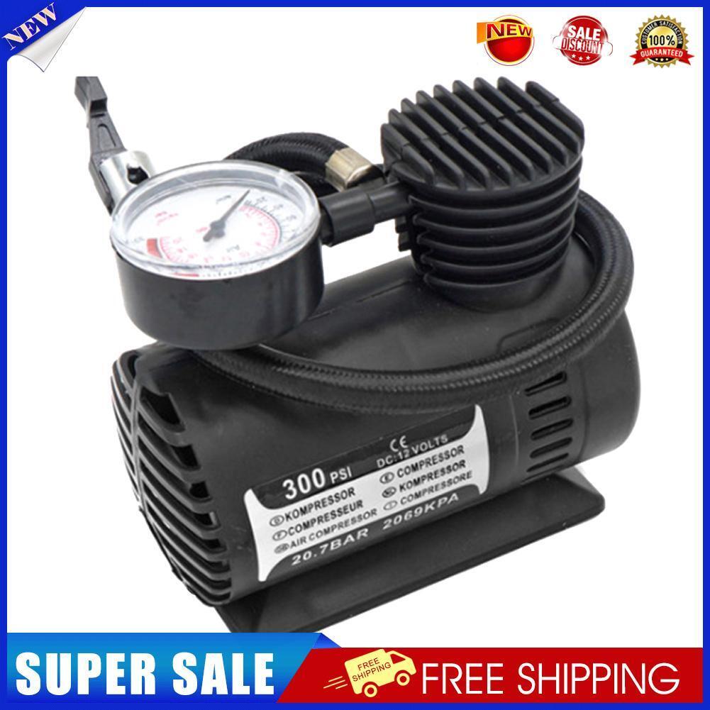 300 PSI 12V Digital Tire Pump Auto Air Compressor Car Tire Inflator Gauge