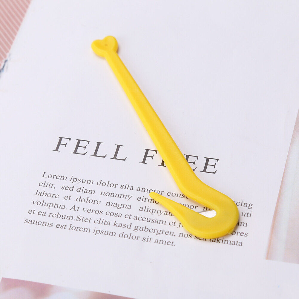 Fashion Durable Hair Bands Rubber Cutter Girls Rubber Band Remover (Yellow)
