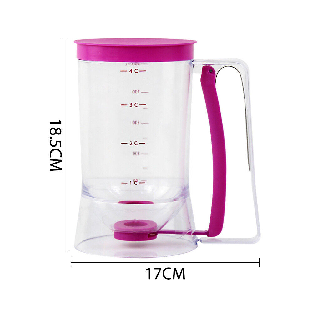 Batter Dispenser DIY Muffin Cupcake Pancake Funnel Measuring Baking Tools
