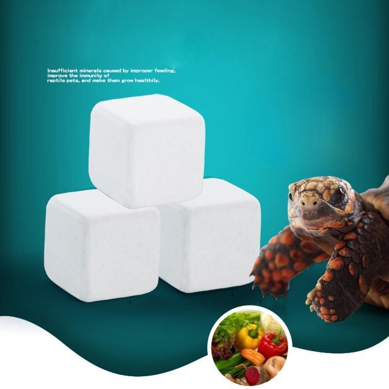 9Pcs Turtle Mineral Supplements Slow-Release Calcium Blocks for Aquatic Turtles