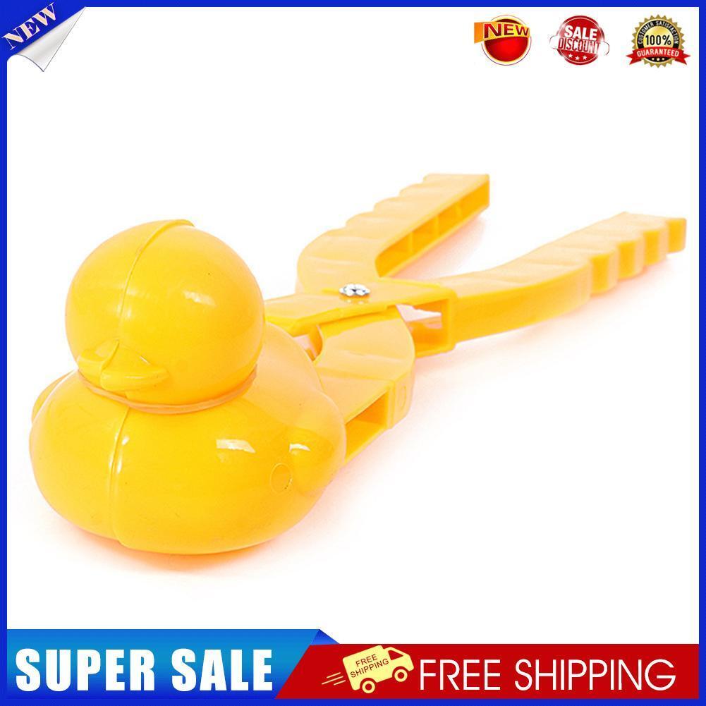 Duck Shape Snowball Maker Clip Children Outdoor Winter Beach Sand Mold Tool