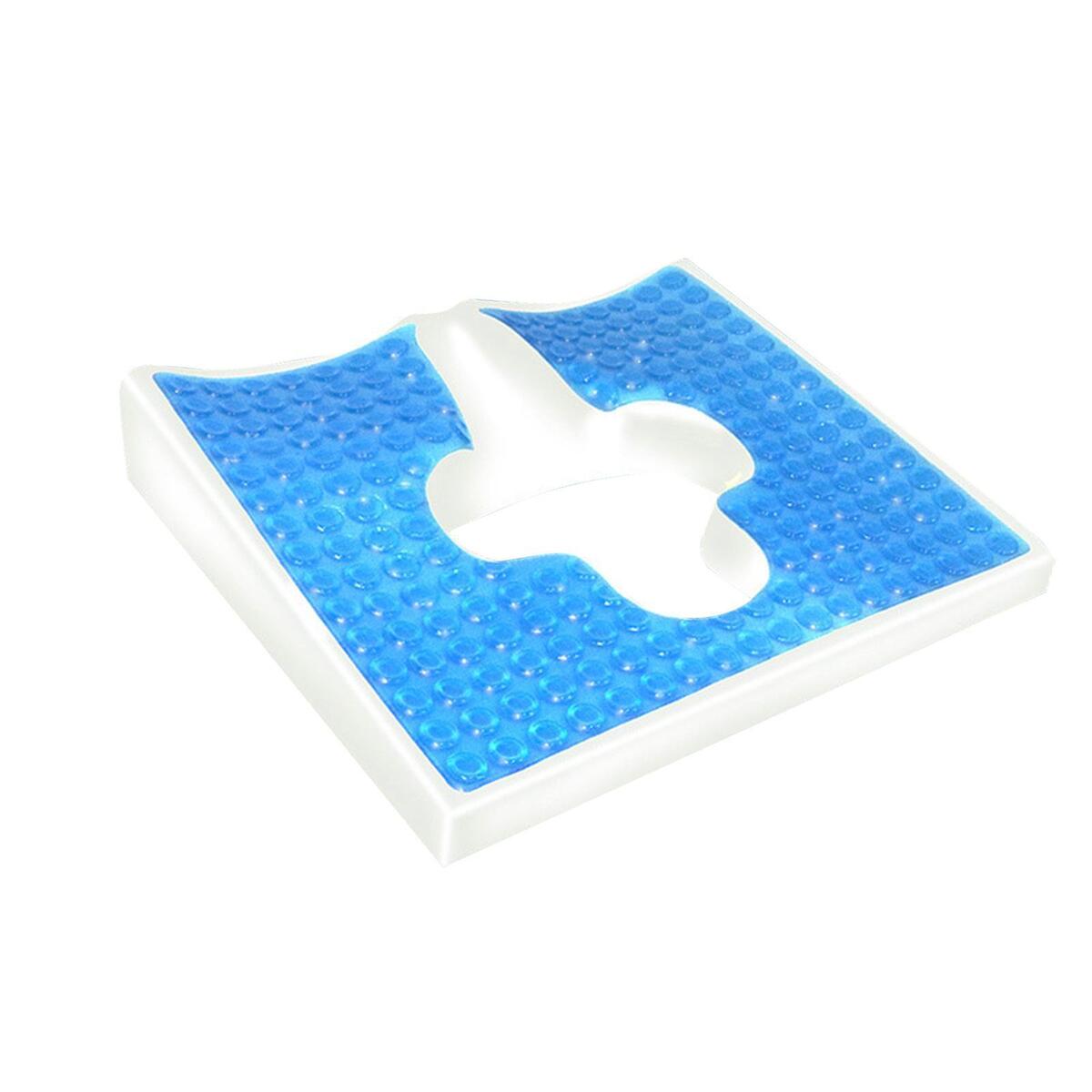 Silicone Memory Foam Seat Cushion Reusable for Tailbone Back Soreness Relief