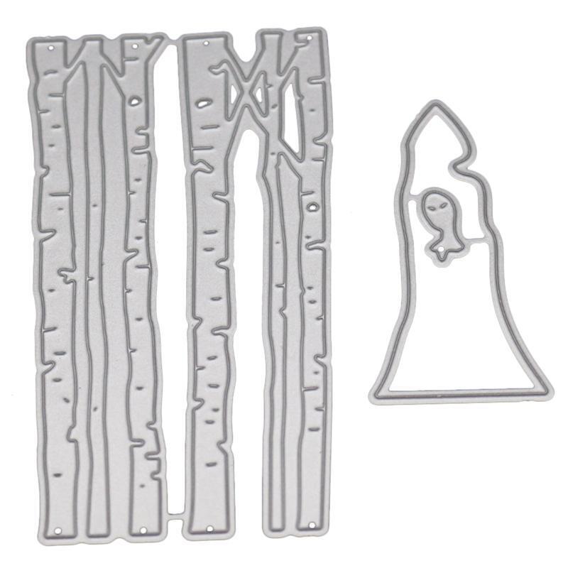 Forest Metal Cutting Dies Stencil Scrapbooking DIY Album Stamp Paper Card