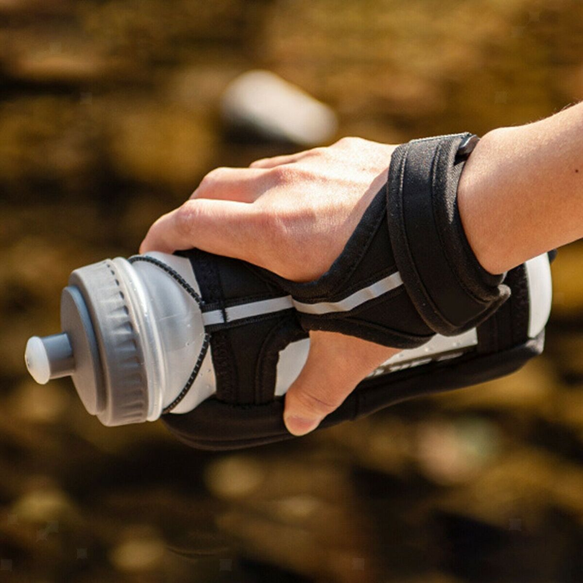 Sports for Running Handheld Case Tote Bag Sleeve Holder Water Bottle Pouch