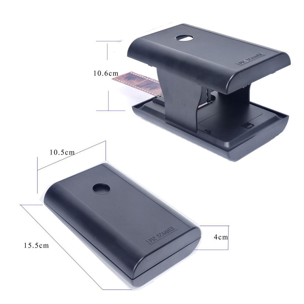 Mobile Film Scanner to Jpeg Photos Folding for Old 35mm 135 Films & Slides