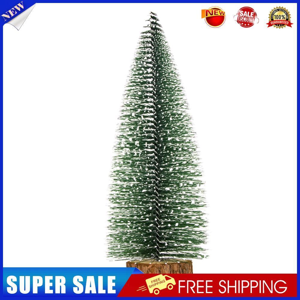Simulation Mini Christmas Tree Ornament Home New Year Desktop Decor (25X9cm