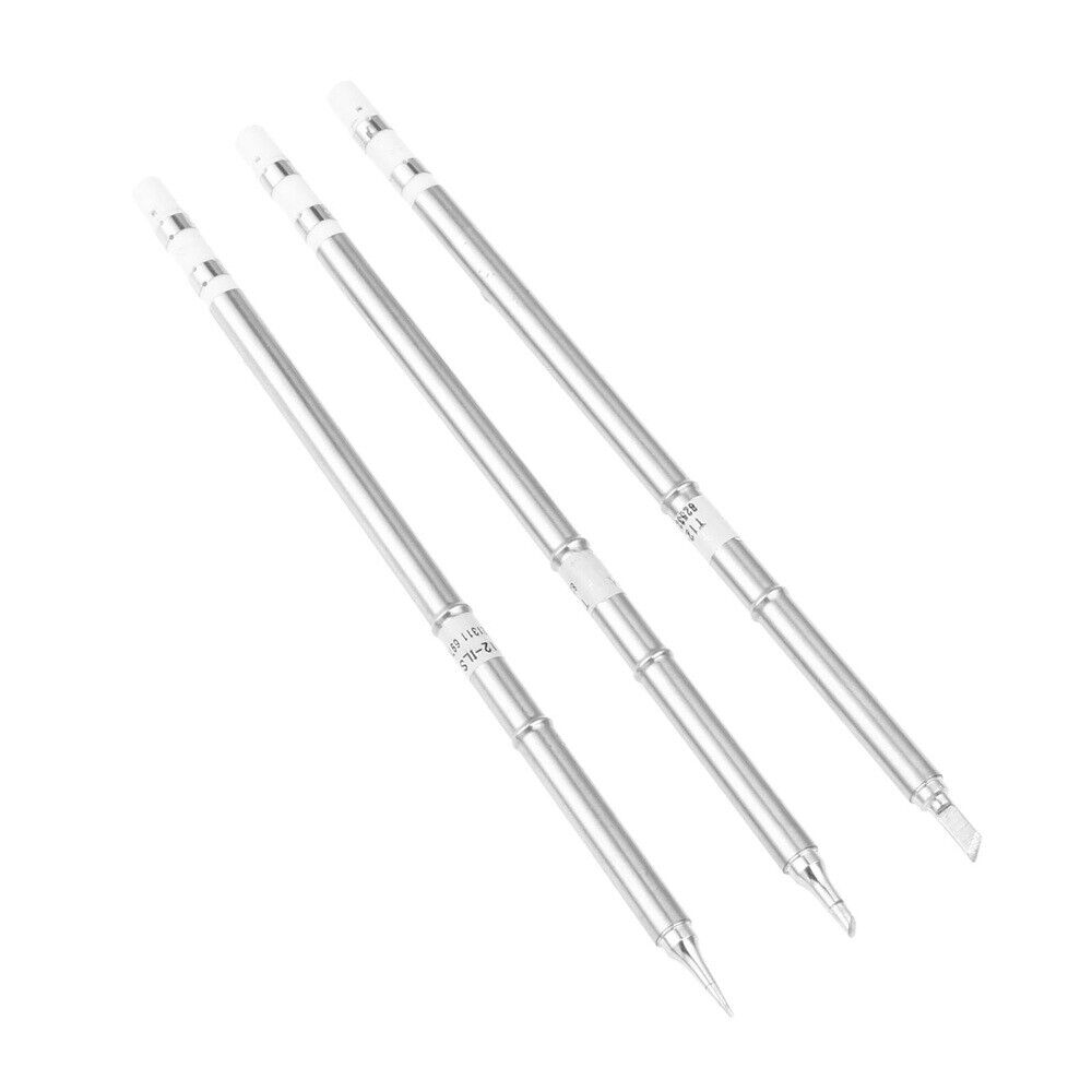 Replacement T12 Series T12-KU T12-ILS T12-BC2 Solder Iron Tip Welding 3pcs/Pack