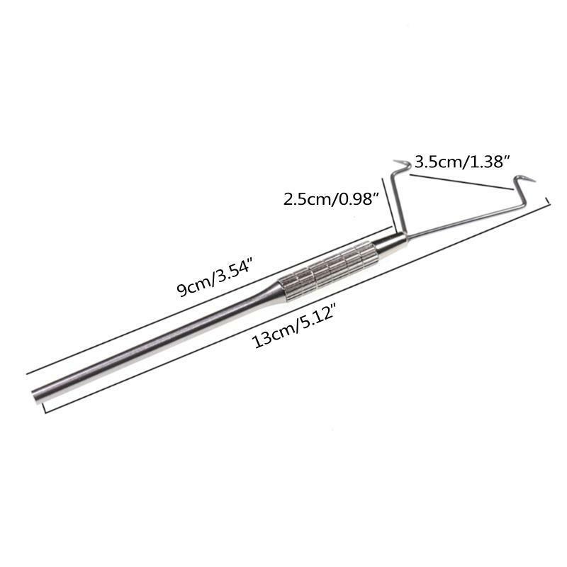 Fly Tying Whip Finisher Knot Tool for Fishing Hooks, Lures, Trout Line Backing