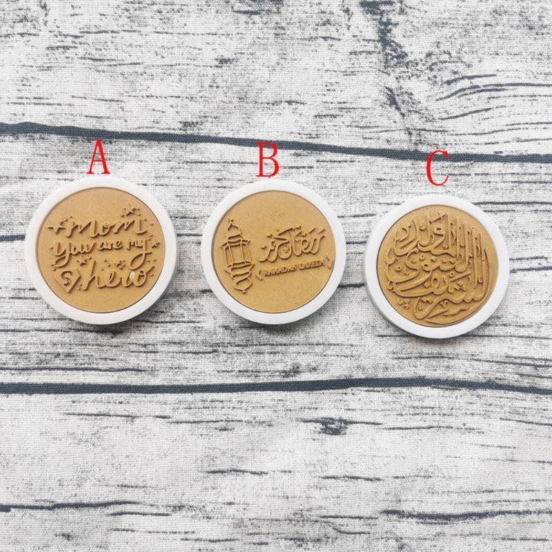 3pcs Arabic Font Silicone Fondant Mold DIY Cake Chocolate Sugar Craft Decoration