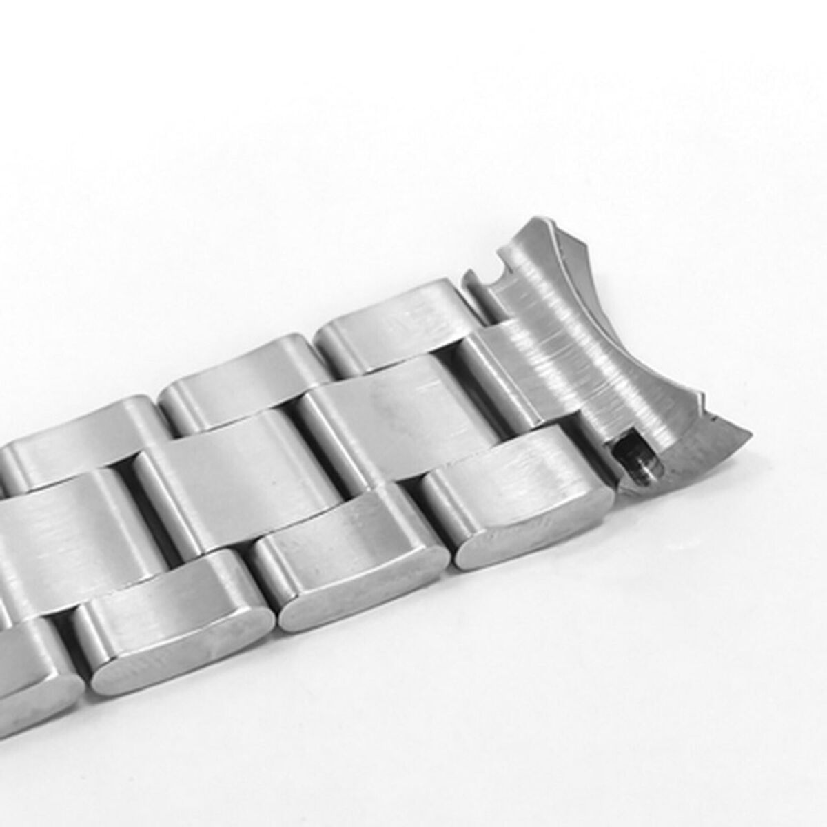 For 40mm SUB Watch Case 20mm Full Sand Strap Stainless Steel Watch Band Strap