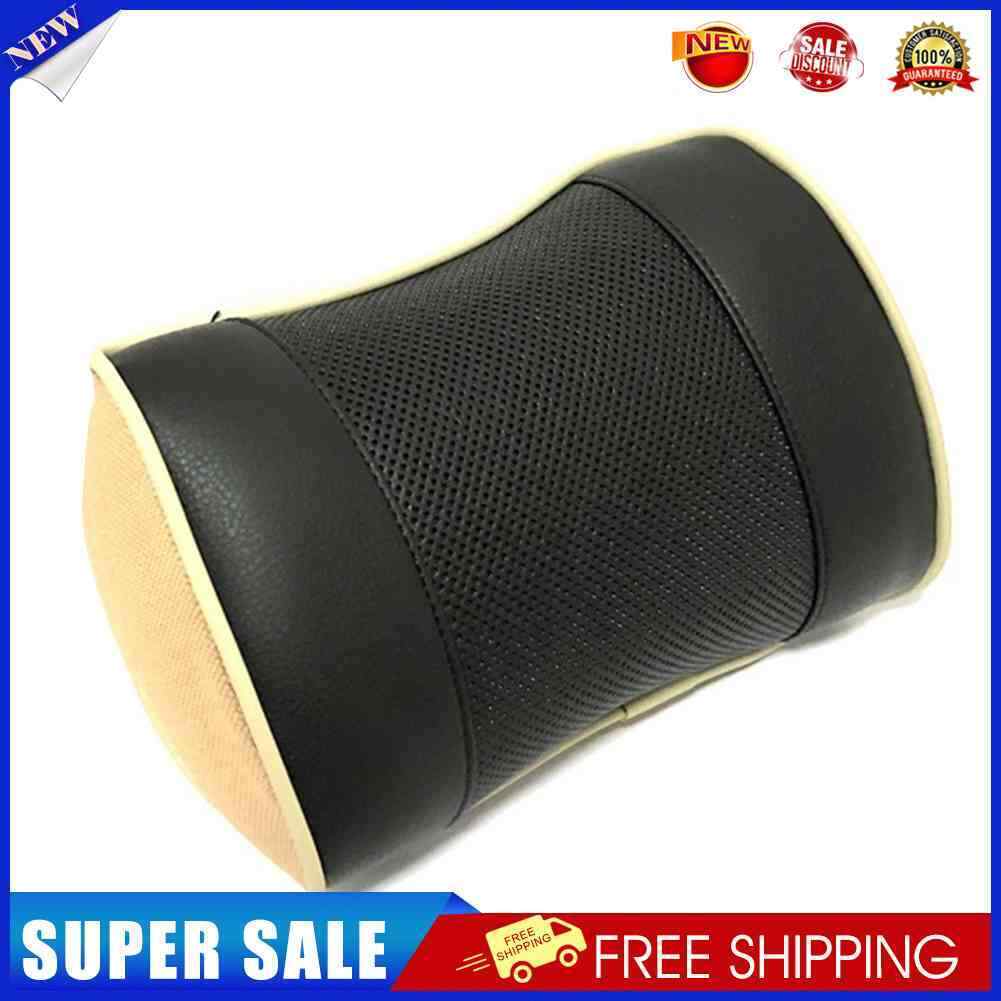 Memory Foam Car Seat Headrest Travel Neck Pillow Auto Accessories (Black)