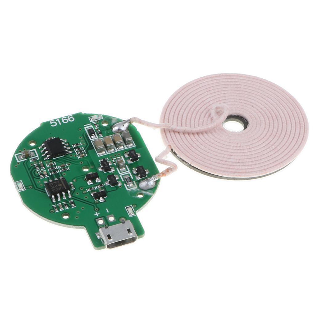 2x Qi Wireless Charger  Circuit Board w Coil  Qi-enabled Device