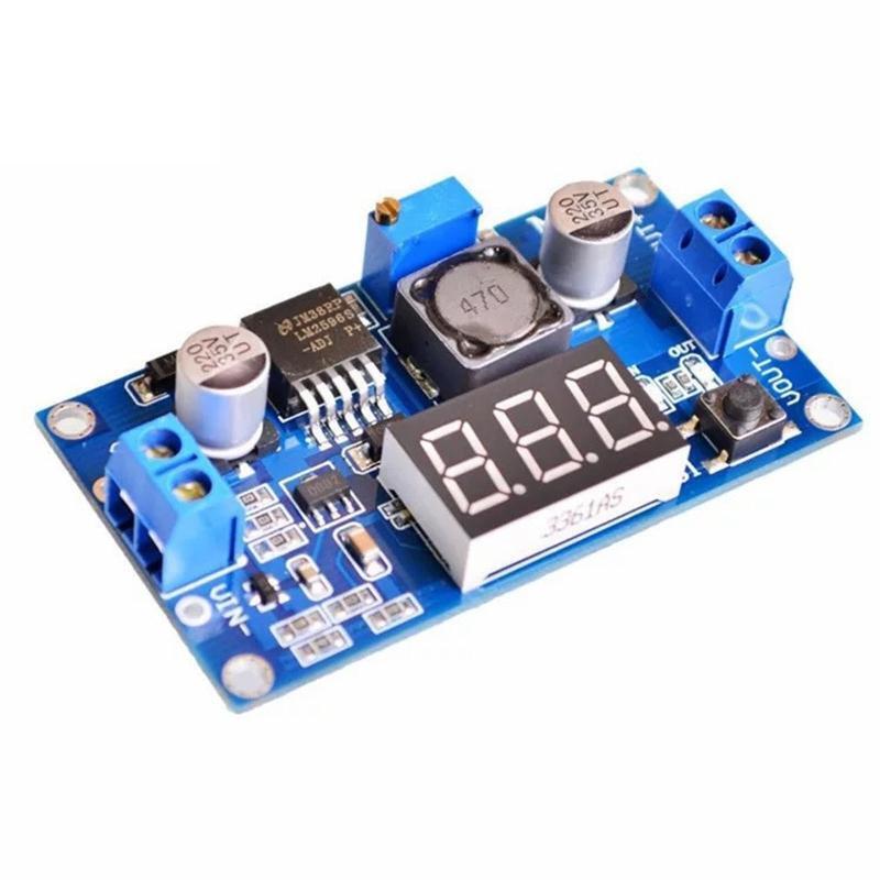 DC to DC Step Down Power Module Voltage Regulator with LED Voltmeter Display