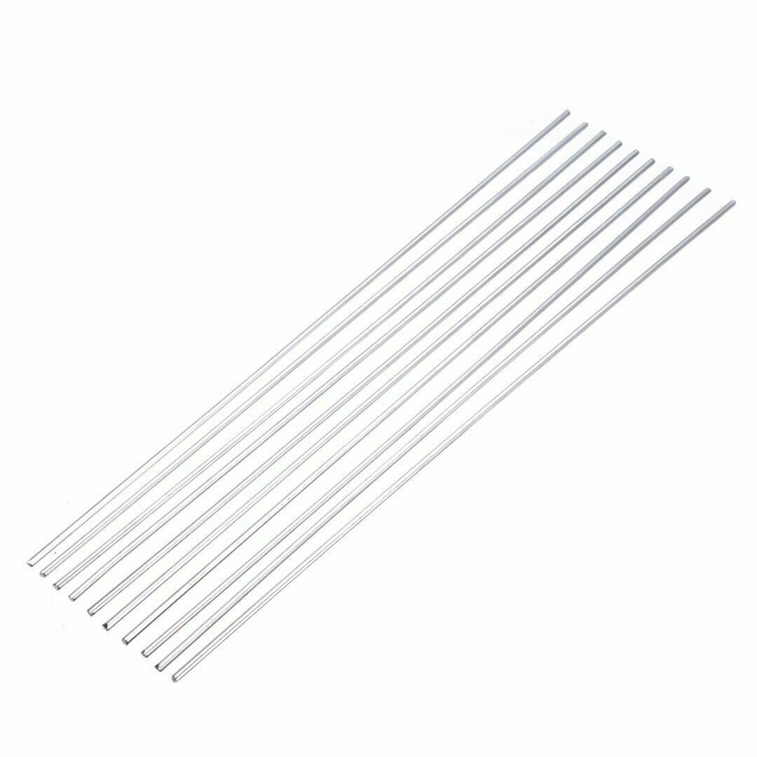 10x Aluminium Brazing  Welding Sticks Rods Wire for Repair Soldering 330x3.2mm