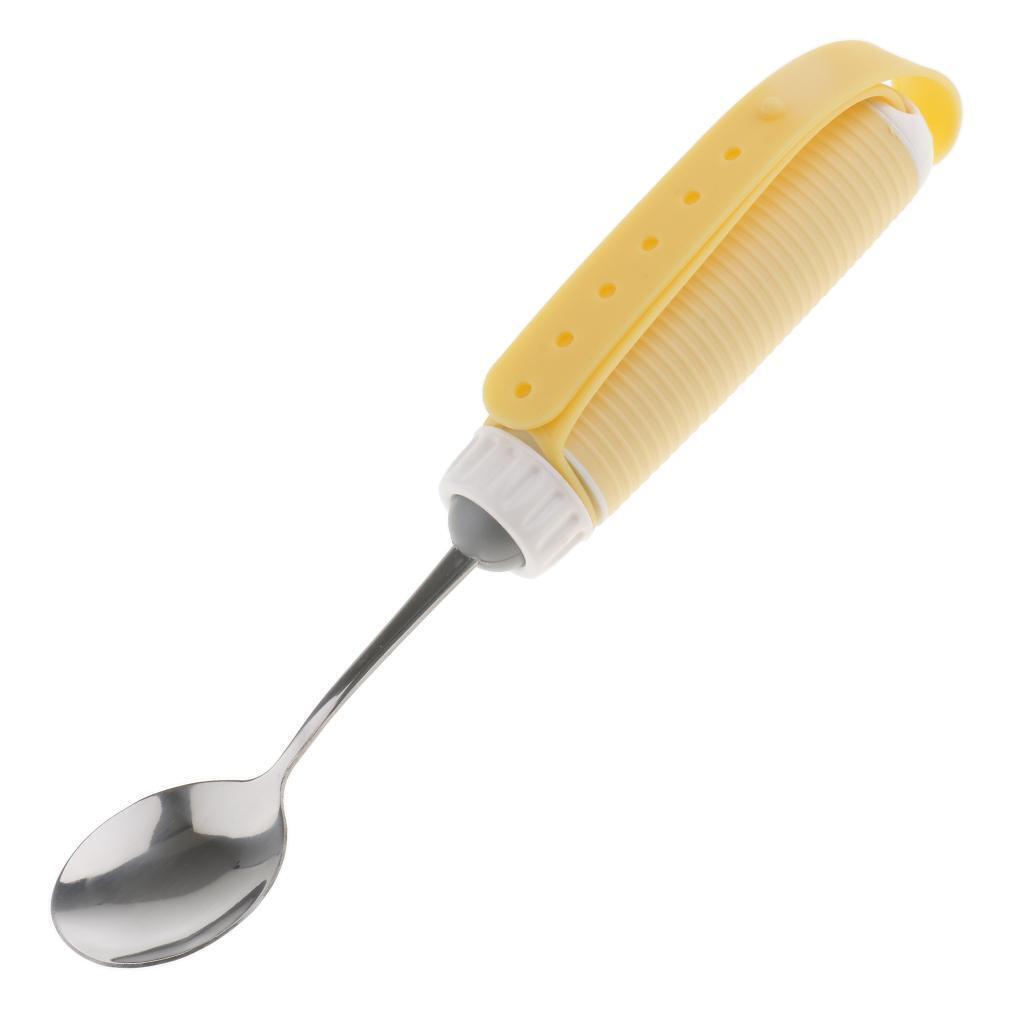 Rotating Utensil Eating Aids Spoon Non-Slip for the Elderly Disability Kids