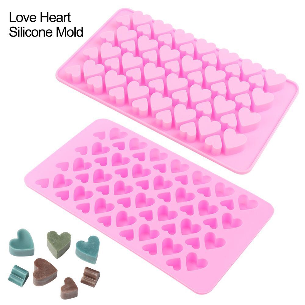 Valentine Baking Fondant Molds Mini Heart Mould Love Heart Silicone Mold