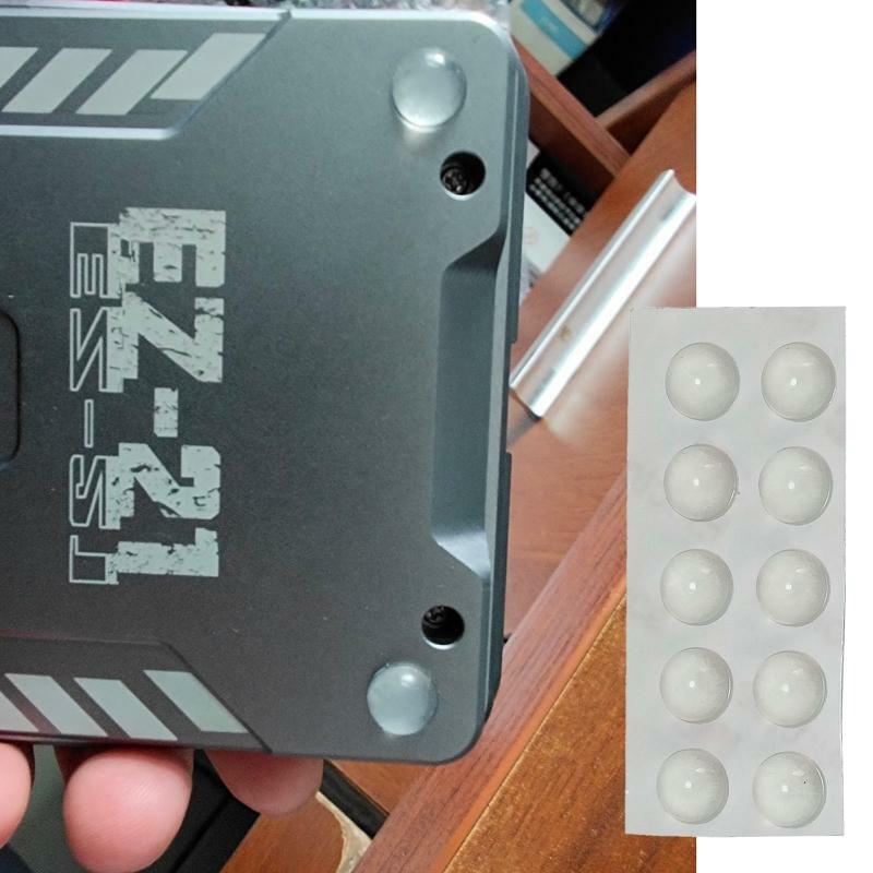 Self Adhesive Cabinet Door Bumpers Sticky Silicone Clear Rubber Cabinet Bumpers