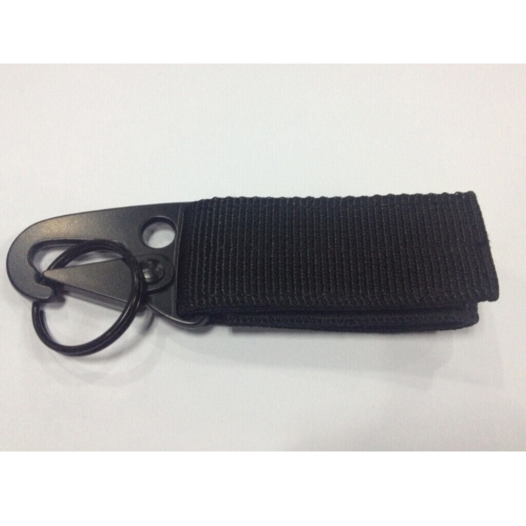 2pcs   Hanging Belt Carabiner Clip Hook Webbing Buckle Strap