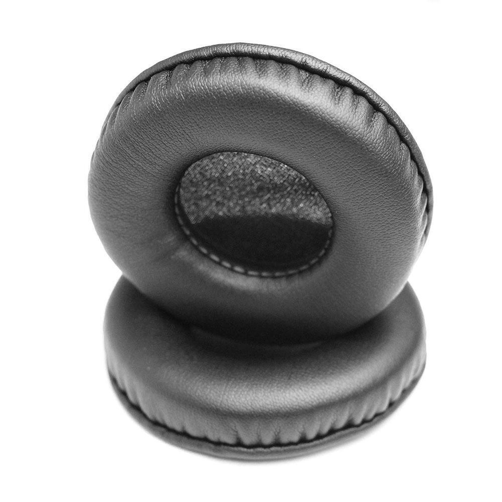 1 Pair Universal Leather Soft Foam Replacement Headphone Ear Pads (75mm)