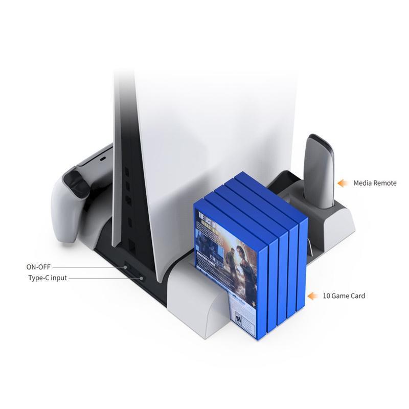 for PS5Game Controller Stable Dual Fast Charger Station Heat Dissipation Holder