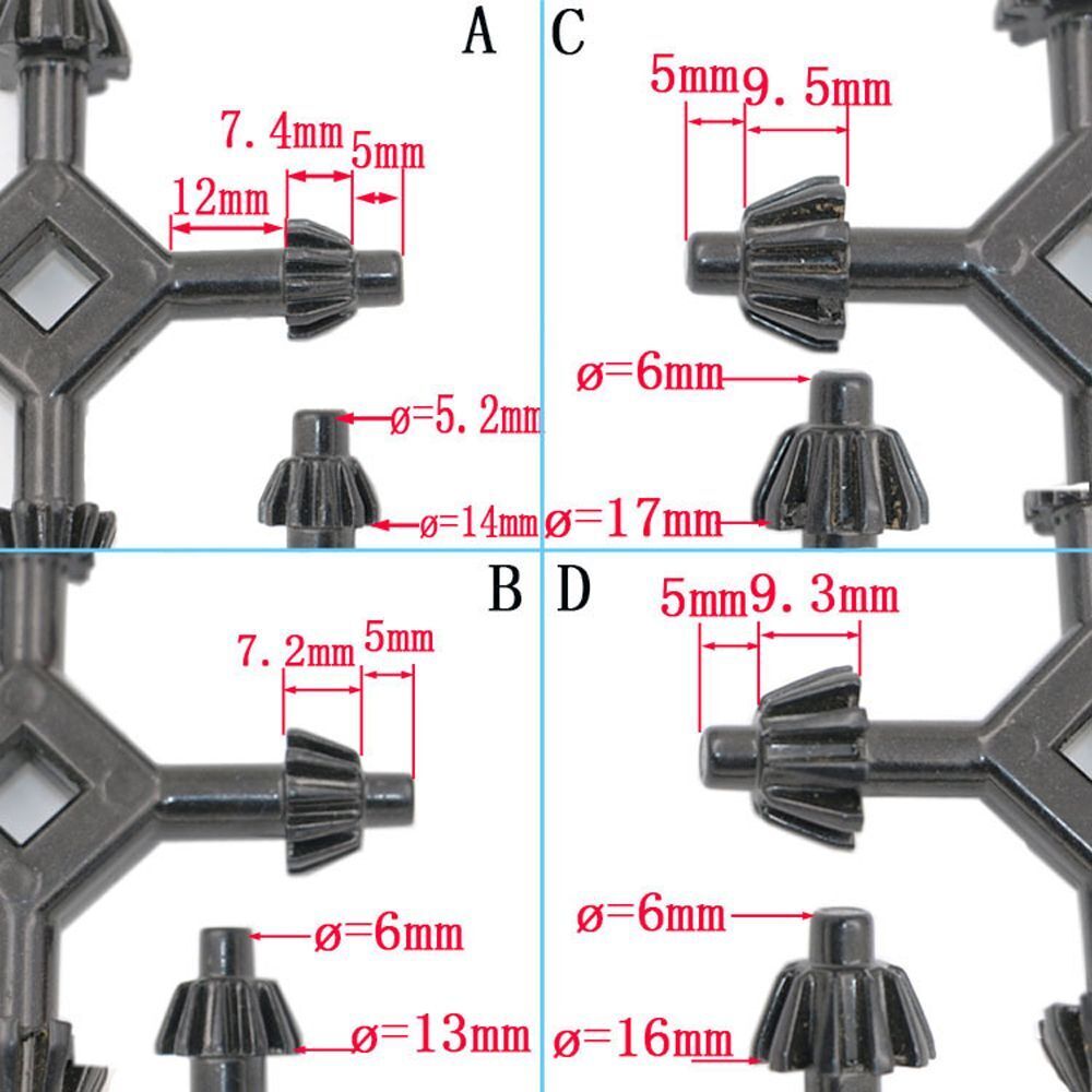 Drilling Universal 4 Way Drill Press Chuck Key Hand Tool Drill Chucks