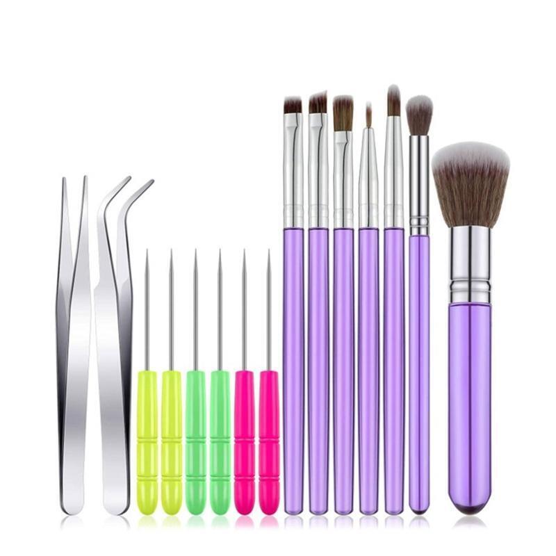 Set of 15 Cake Decorating Tools for Cookie Cake Fondant Decoration Easy to Use