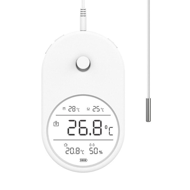 3 in1 Fish Tank Aquarium Water Thermometer Hygrometer Temperature Measuring Tool