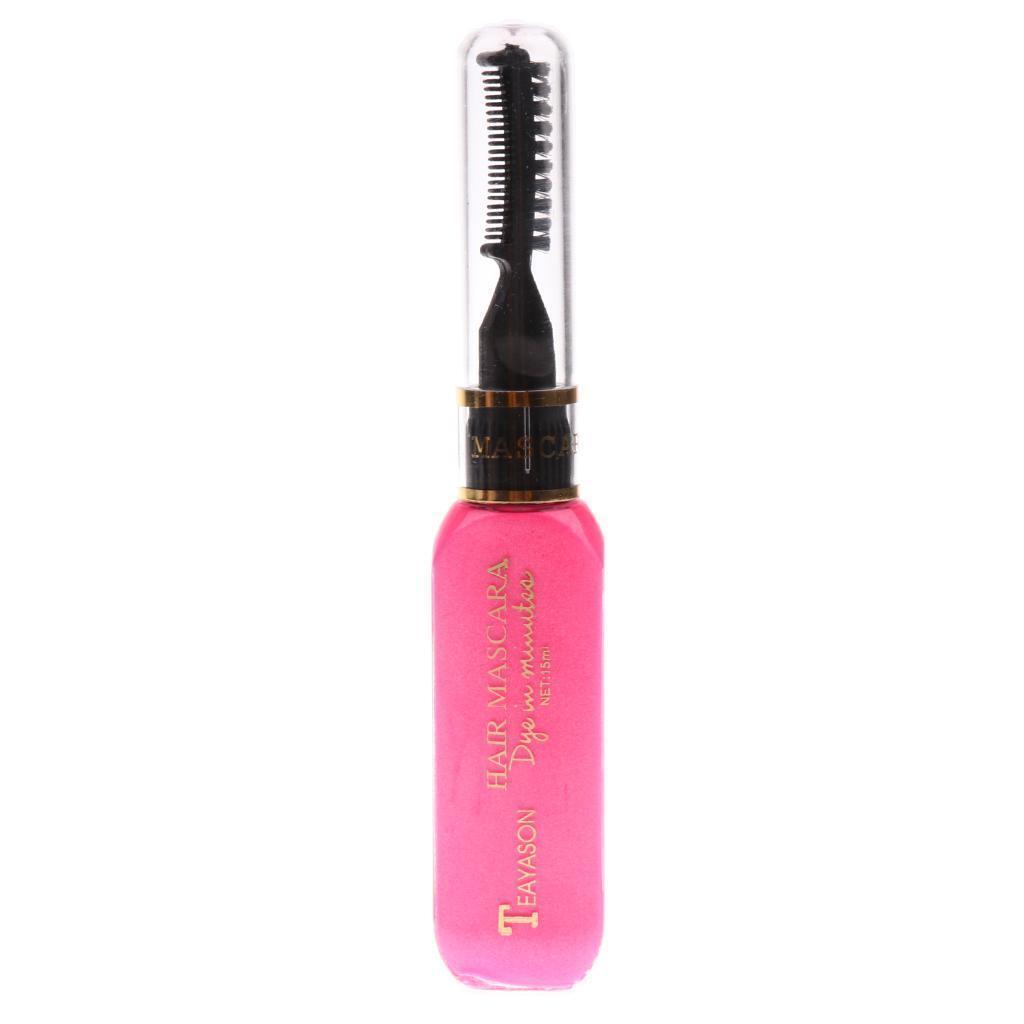 4Color Temporary Hair Color Chalk Dye Tint Highlight Streak Mascara Wash Off