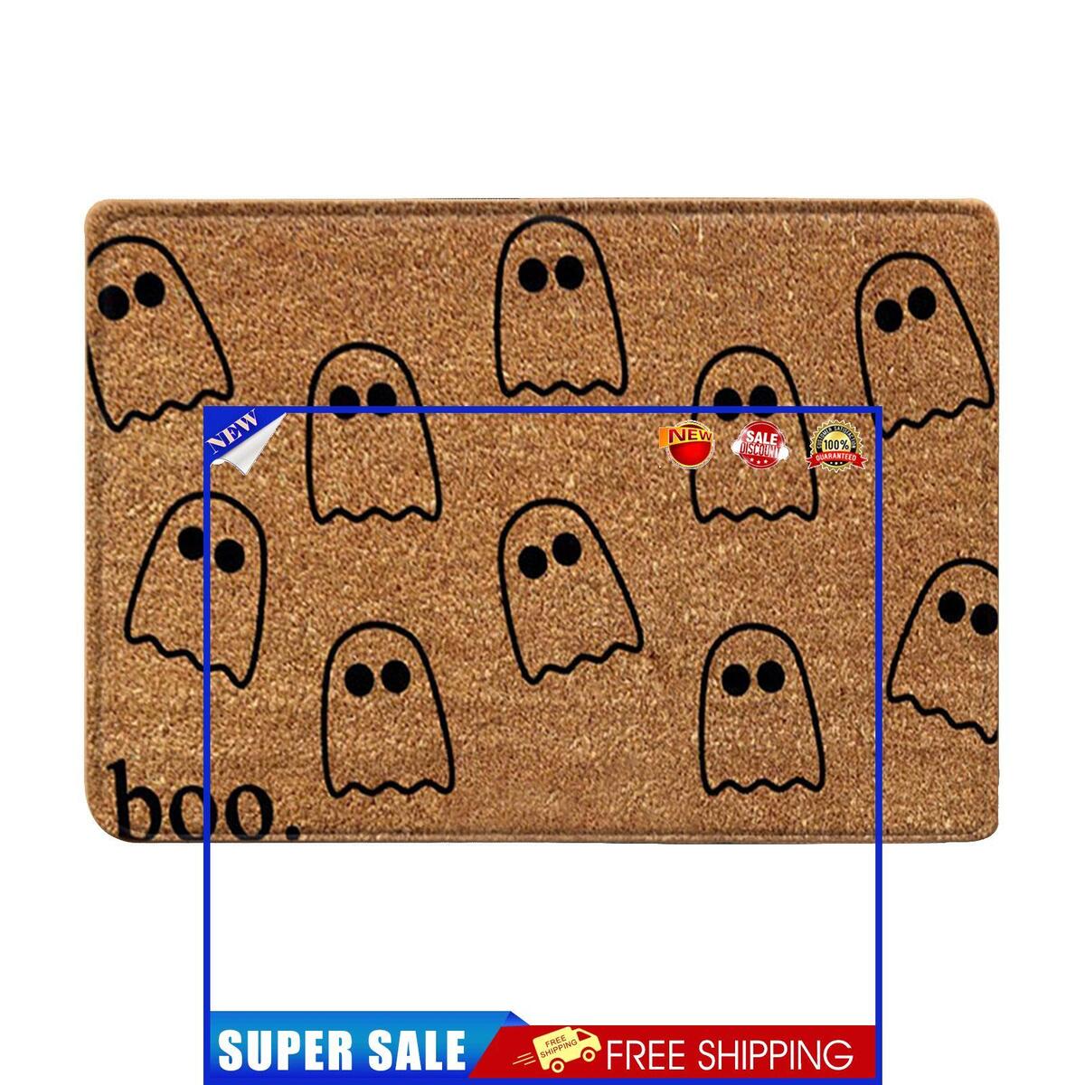 Halloween Door Mat-Polyester Cartoon Letter Non-Slip Decor (PJ210727-A019)