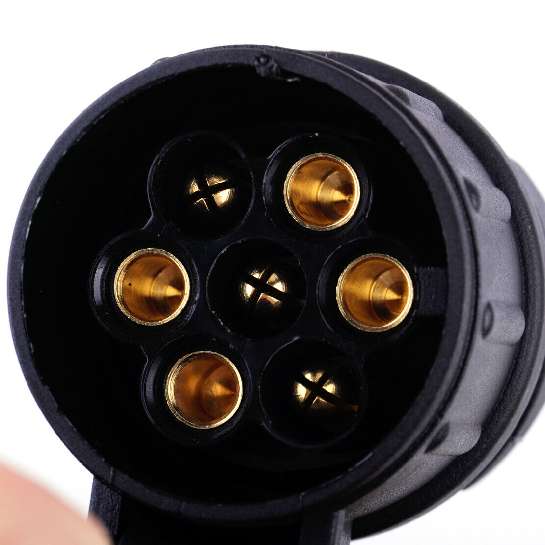 Car Trailer Truck 13 Pin 7Pin Plug Adapter Converter Tow Bar Socket Connector Li