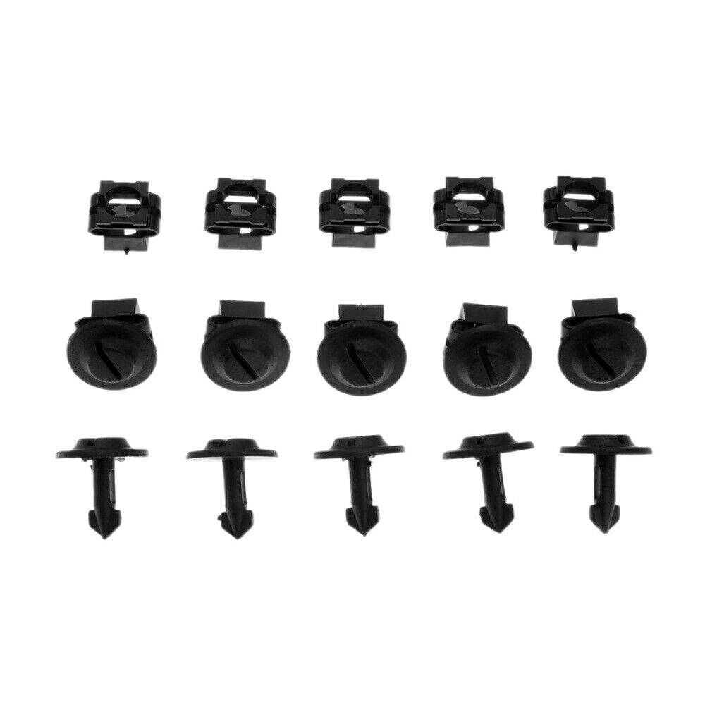 10 Set Auto Vehicle Fasteners Fixing Clips Fit for Audi A4 A6 Volkswagen Plastic