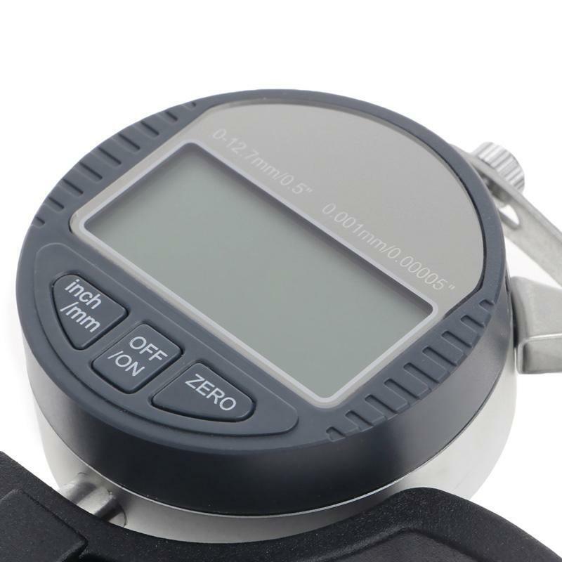 Digital Micrometer 0.001 12.7mm Electronic Thickness Gauge Depth LCD Measurement
