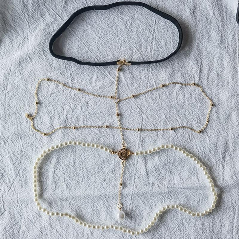 Thigh Chain Jewelry Bikini Body Jewelry Accessories for Women Girls Summer Beach
