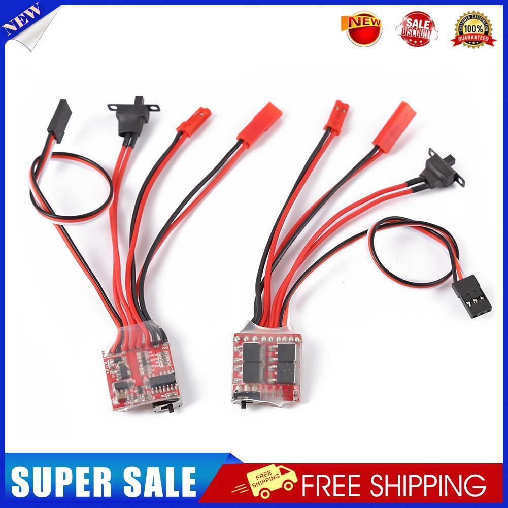 Two-Way Electronic Speed Controller ESC Brushed Motor Controller for RC Car