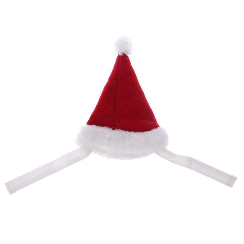 Pet Cap Hat Scarf Christmas Headwear Costume Dog Puppy Cat Supply