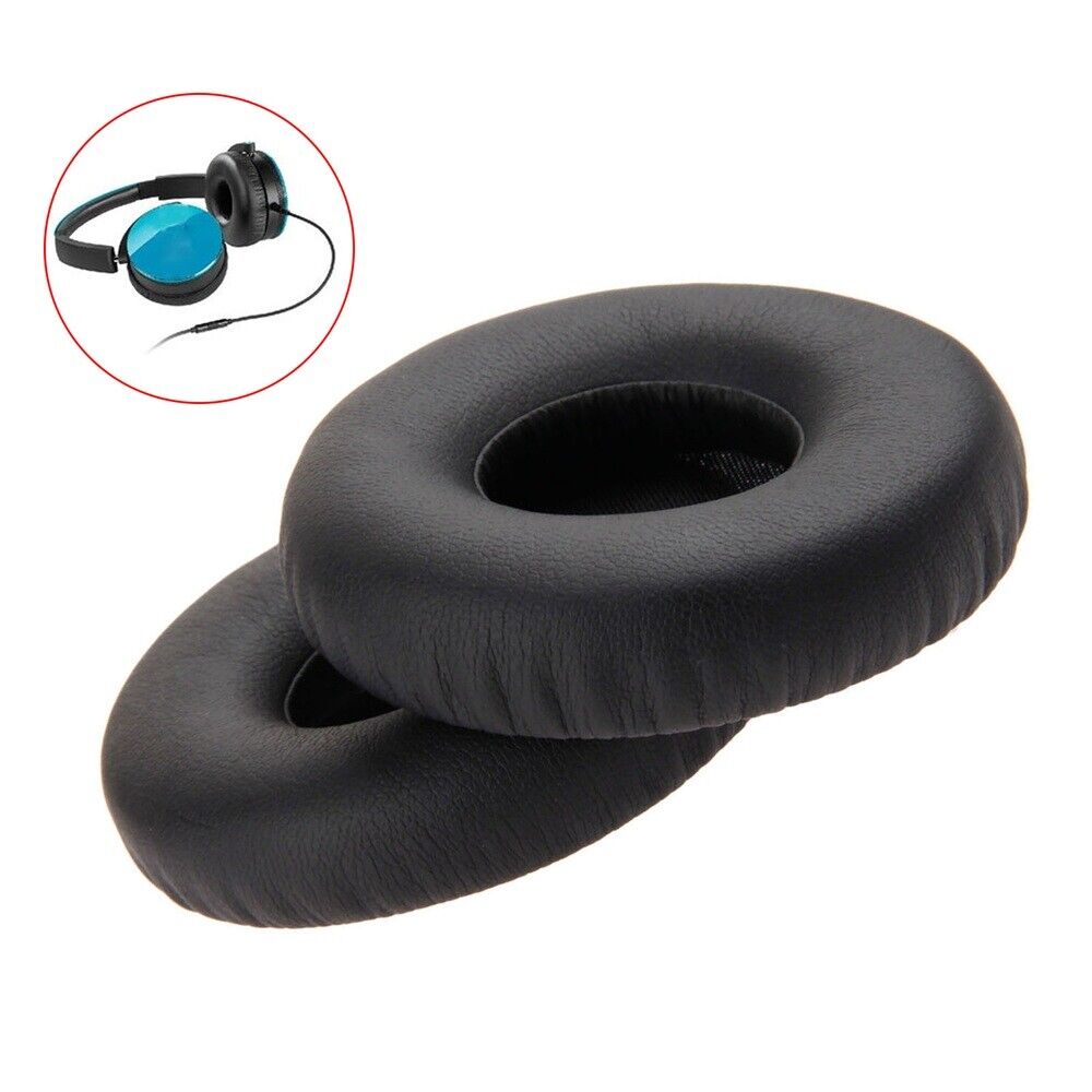 2Pc Replace Set Earpads For AKG Y55 Y50 Wireless Y50BT Headphones Ear Pads Black