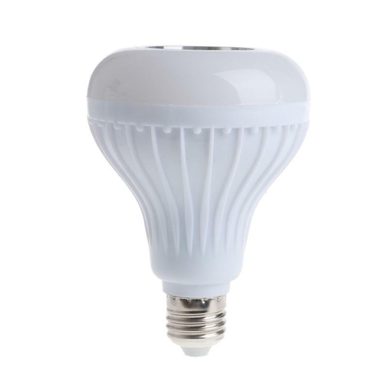 Wireless Bluetooth-compatible Speaker Bulb E27 LED RGB Light Music Playing Lamp